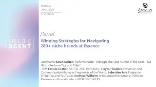 Winning Strategies for Navigating 280+ niche brand at Esxence