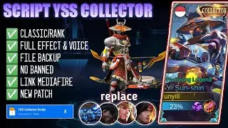 Script Skin Yss Collector No Password Full Effect | Full Voice | New Patch