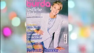 Журнал Бурда Праздничная мода. Спецвыпуск 1996 г. Burda Moden 🌼🌼🌼🌼🌼