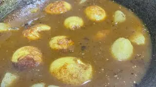 Bachelor Special Easy Egg Curry at Home | Delicious mouth watering Quick Recipe | Family Time