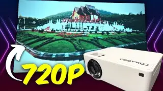 Solid Sub $100 Bluetooth Projector From Amazon! (Comaogo)