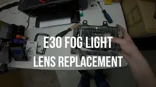 E30 Replacing Fog Light Lenses