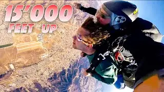 THE DAY I WENT SKYDIVING FOR THE FIRST TIME....
