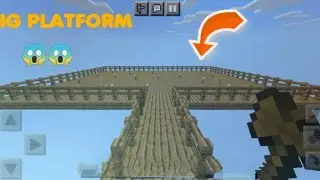 I MAKE A BIG PLATFORM IN MY ONE BLOCK WORLD IN MINECRAFT_ OP GAMEPLAY
