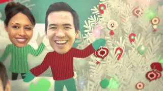 Holiday faces pop up card After Effects template Videohive After Effects Template