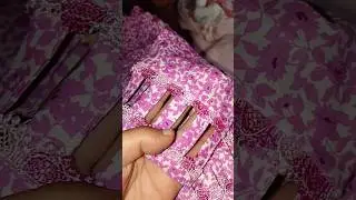 Trending sleeves latest design/ how i design new sleeves design day 1/10 #shorts #challenge #sewing