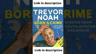 Trevor Noah Born A crime #short