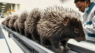 PORCUPINE FARMING - How China's Earned $3.2 Billion In 12 Months From 700,000 Porcupines