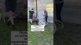 Прочная, ажурная садовая мебель из полекомпозита