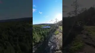 Uvberget, a mountain in Sundsvall with beautiful view