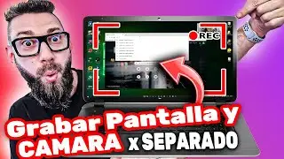 ✅ Como GRABAR Pantala de tu PC o LAPTOP  y WEBCAM (por SEPARADO) | Curso Curso #filmora13 #2