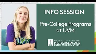 Summer Academy for High School Students Returns to UVM Campus in 2023