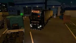 ETS2 1.28  Man Tgx2010 XBS Gliederzug Parken
