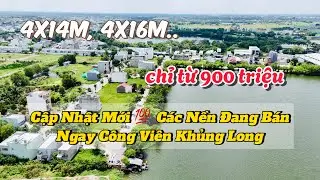 💯 CẬP NHẬT MỚI NHẤT CÁC NỀN 4x14; 4x16m XUNG QUANH CÔNG VIÊN KHỦNG LONG, HOA ĐĂNG