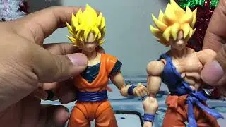 S.H. Figuarts Super Warrior Awakening Goku Action Figure Review