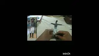 Como fazer uma boneca de papel da menina de bota