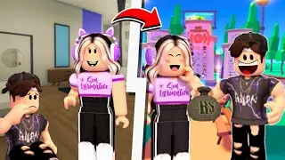 O PRIMEIRO QUE ME ADOTAR GANHA ROBUX NO BROOKHAVEN! - Roblox