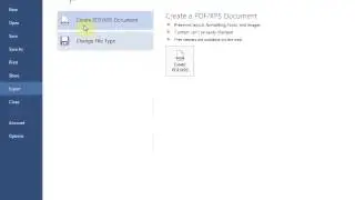 Học Word 2013 | Bài 14 - Cách Chuyển File Word sang File PDF