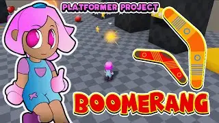 [No code - Free Scripts] Adding a Boomerang to Platformer Project #devlog