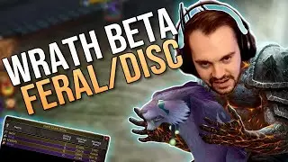 Wrath of the Lich King BETA arena -  Feral druid/Disc priest 2v2 | Hydra WotLK Classic Beta