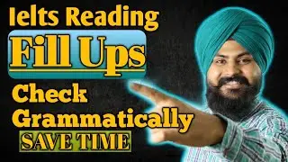 Ielts Reading Fill In The Blanks Tips / Ielts Reading Fill Ups Tips