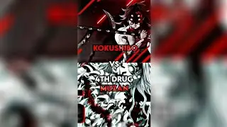 Kokushibo vs 4th drug muzan