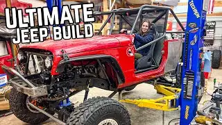 Practically A Buggy In a Jeep Body! - Ultra4 Jeep Build Ep17