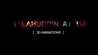 3D Blender Animations By Ayyubi Shaik