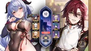 Гань Юй С0 и Хейдзо С6 | Витая Бездна 12 этаж | Genshin Impact 3.2