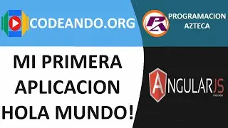 Curso Angular - Mi primera aplicación Hola mundo