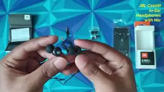 JBL C100SI In-Ear Headphones with Mic || New Unboxing || New Video || 4K || 2020 || EduEnter