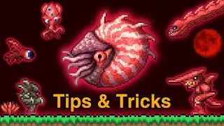 The COMPLETE Guide: Blood Moon Fish enemies in Terraria (Remake)