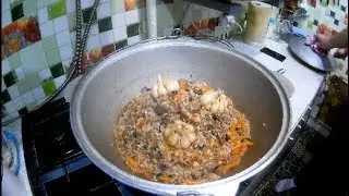 УЗБЕКСКИЙ ПЛОВ В КАЗАНЕ. ГОТОВИМ ДОМА НА ПЛИТЕ