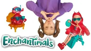Enchantimals Морские Подружки Обзор Куклы Энчантималс Краб  /  Pretty Katy Queen