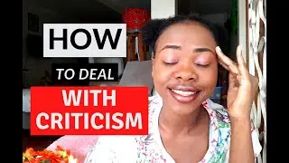 How to deal with criticism as a new writer? How to handle criticism.