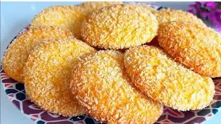 Этот рецепт печенья без муки и масла занимает всего 5 минут.🙅‍♂️