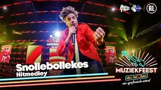 Snollebollekes - Hitmedley (met oa Links rechts & Vrouwkes) • Muziekfeest van het Jaar // Sterren NL
