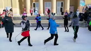 Открытие снежного городка «Новогодняя крЫсота» в п. Энергетиков.