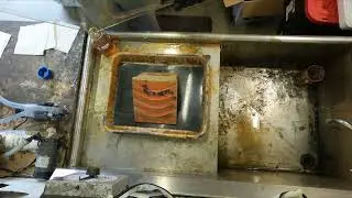 Flowing a 20x20 inch Glass Plate: Ambrotype