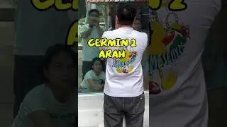 ternyata seperti ini cermin 2 arah jika dilihat dari sisi sebelah nya 