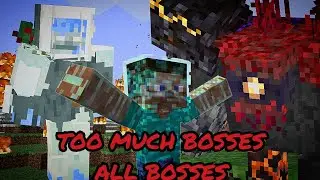 Minecraft Too Much Bosses All Bosses ( 1.20.1 Mod )