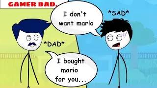 When a gamer meets his dad after a long time