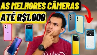 (ATUALIZADO) MELHORES Celulares até R$1000 CUSTO BENEFÍCIO em 2024 (BOM e BARATO)