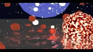 My first simulation animation from my beloved blender app, and