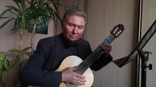 М. Таривердиев. Если у вас нету тёти (из к/ф "Ирония судьбы...") на гитаре. Обработка О. Копенкова