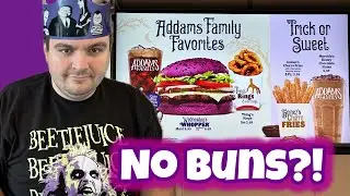 No Buns And No Internet! Burger King Addams Family Menu | Christmas At Hobby Lobby | Des Moines Iowa