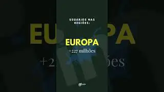 Dados LinkedIn Europa #linkedin #linkedinbrasil