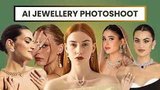 Create Stunning jewellery Model Photos with AI – No Hiring Needed!