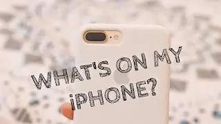 WHAT'S ON MY IPHONE 7 PLUS! | PalomaLomers