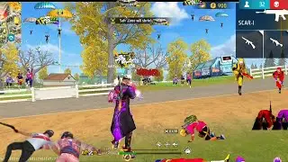 27 Kills 💪 SCAR+THOMPSON ⚡ Solo Vs Squad 🪂 Poco X3 Pro📲 Free fire